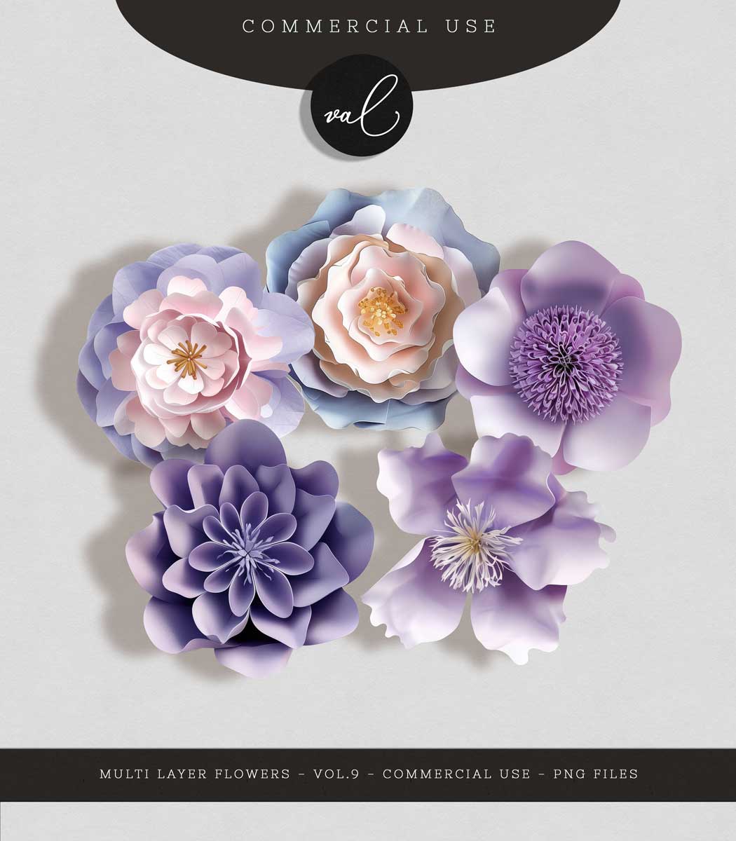 CU MULTILAYER FLOWERS VOL. 9