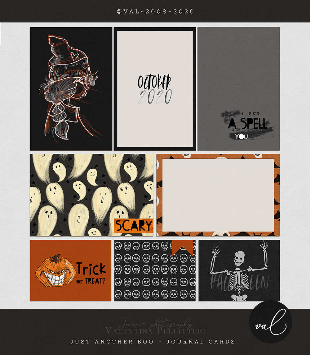 Just another BOO {Journal Cards}