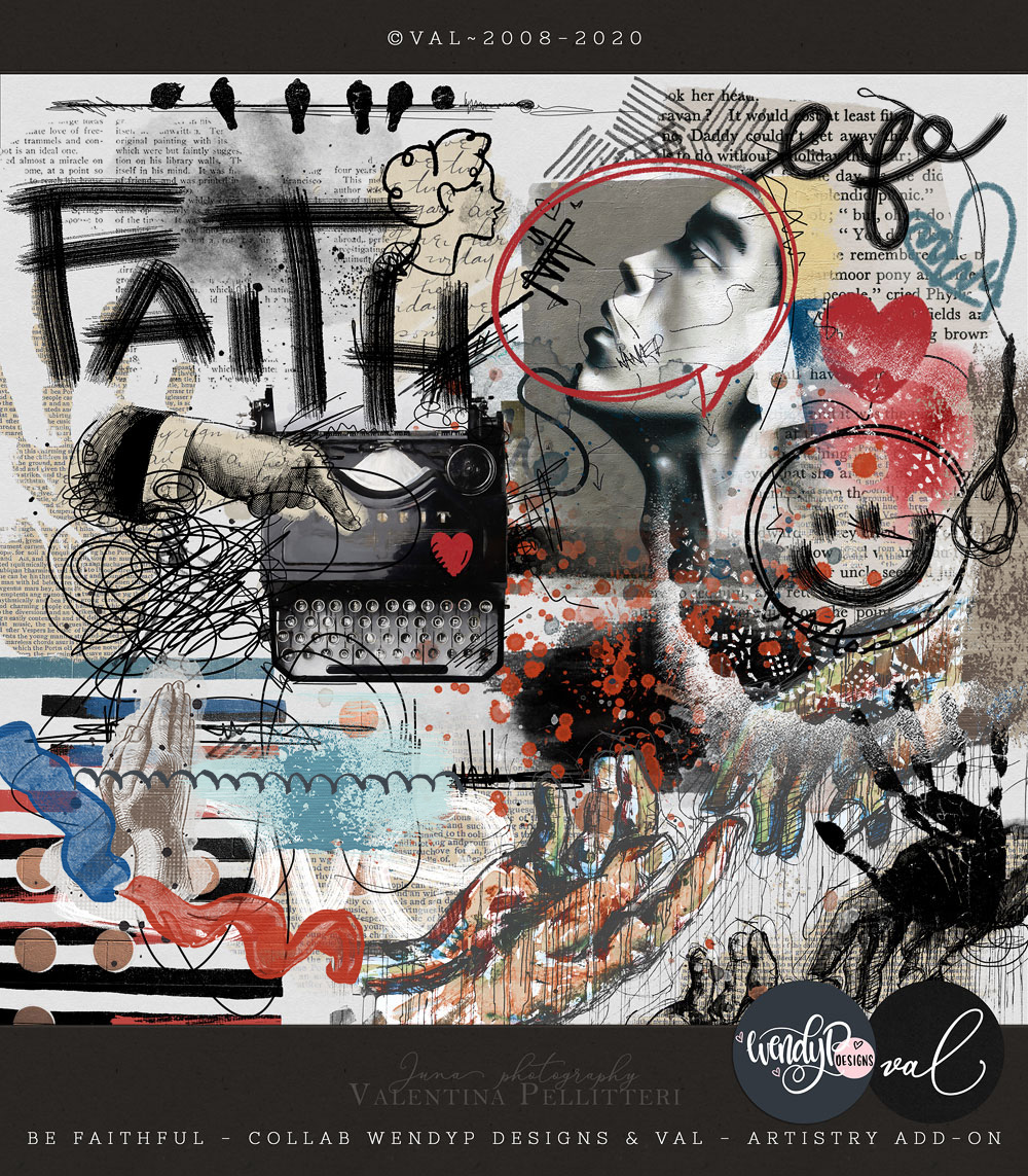 Be Faithful {Artistry Add-on} | Collab WendyP Designs & Val